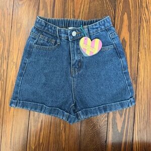NEW Girl’s Hayden High Rise Jean Shorts Size Small 7/8